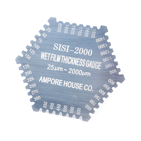 濕膜厚度片(六角型) SISI-2000